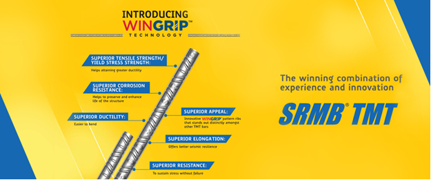Different Kinds of TMT Bars and Their Utility in Constructions SRMB
