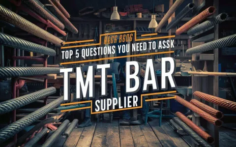 Top 5 Questions You Need to Ask Your TMT Bar Supplier